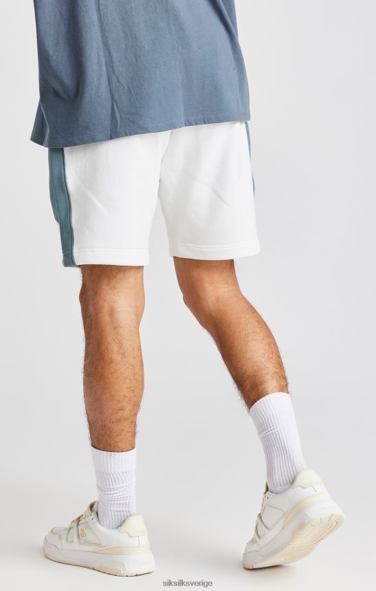 män SikSilk vit ros broderi kort kläder 02V424584