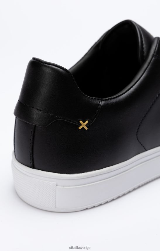 män SikSilk svart klassisk träningssko med metall D-ringar Skodon 02V42410