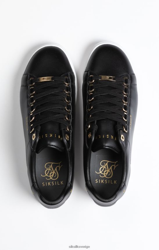 män SikSilk svart klassisk träningssko med metall D-ringar Skodon 02V42410