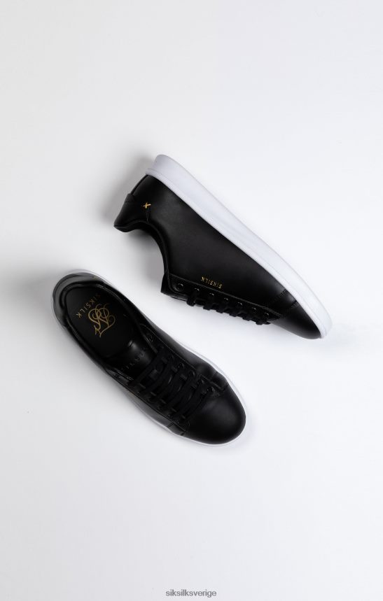 män SikSilk svart låg-top casual trainer Skodon 02V42417