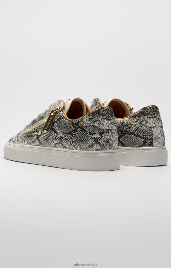 män SikSilk vit kirkie ormskinnseffekt Skodon 02V42416