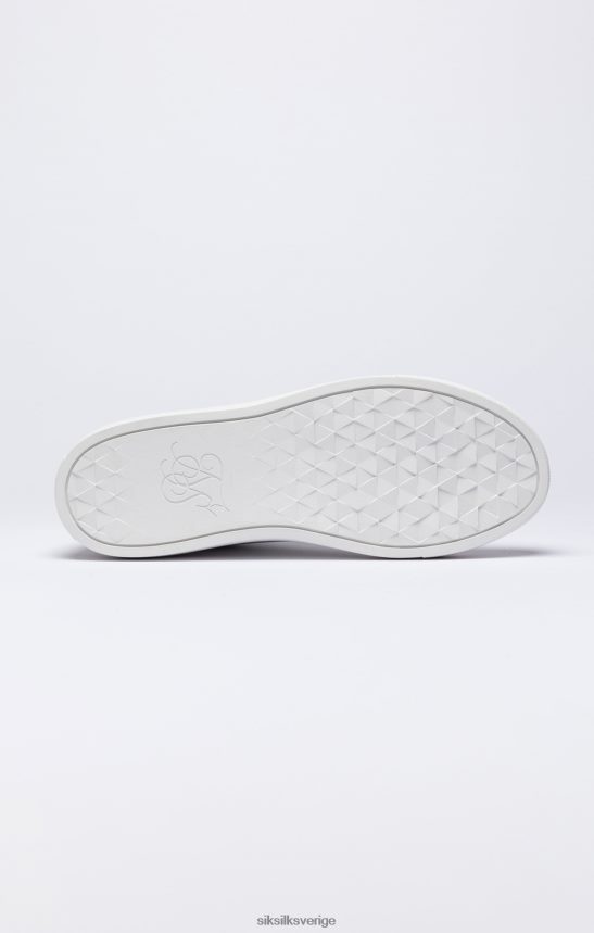 män SikSilk vit klassisk high-top trainer Skodon 02V42419