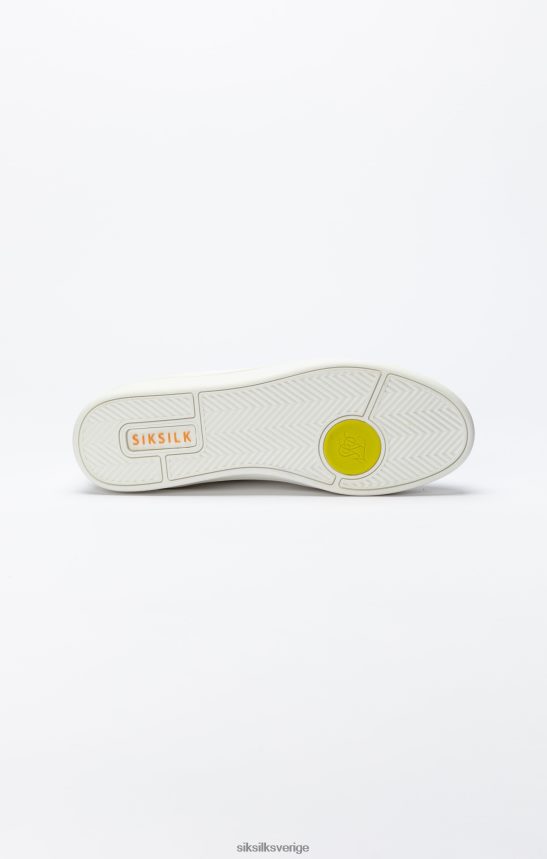 män SikSilk vit lågtoppad fritidssko Skodon 02V42421
