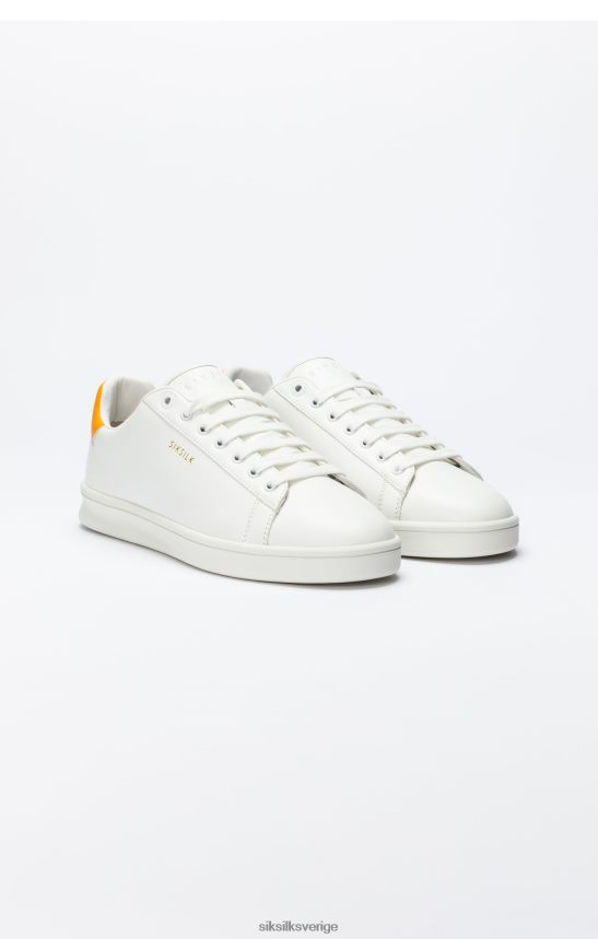 män SikSilk vit lågtoppad fritidssko Skodon 02V42421