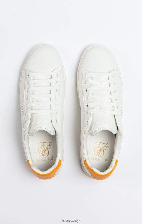 män SikSilk vit lågtoppad fritidssko Skodon 02V42421