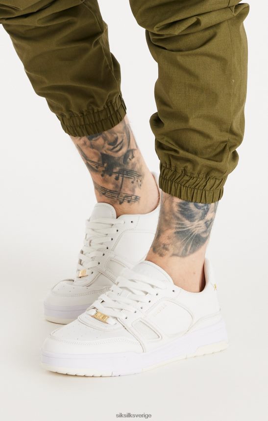 män SikSilk vit lågtränare Skodon 02V42414