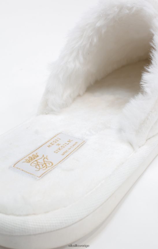 män SikSilk x Messi vita tofflor Skodon 02V4248