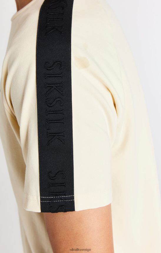 Pojkar SikSilk beige tejpad raglan t-shirt kläder 02V424282