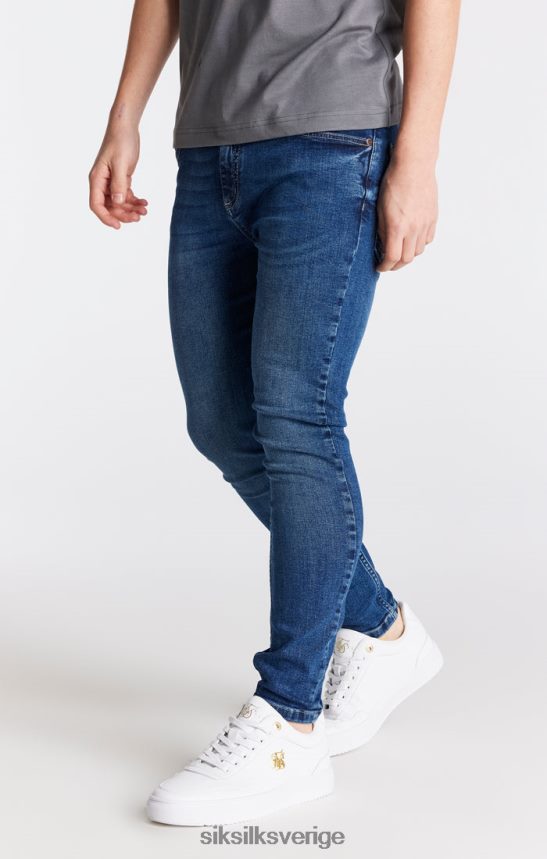 Pojkar SikSilk essentiell midstone skinny jeans kläder 02V424308