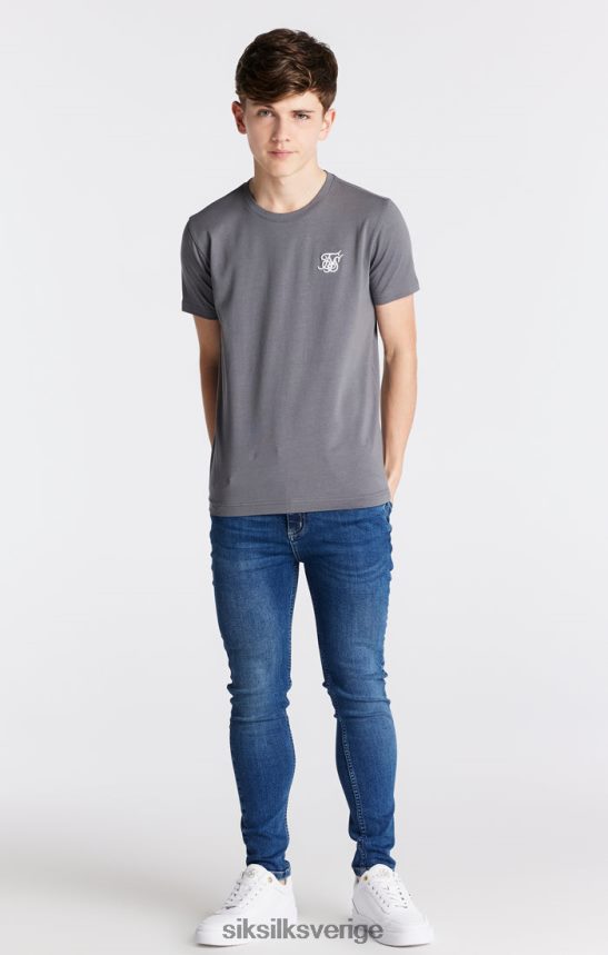 Pojkar SikSilk essentiell midstone skinny jeans kläder 02V424308