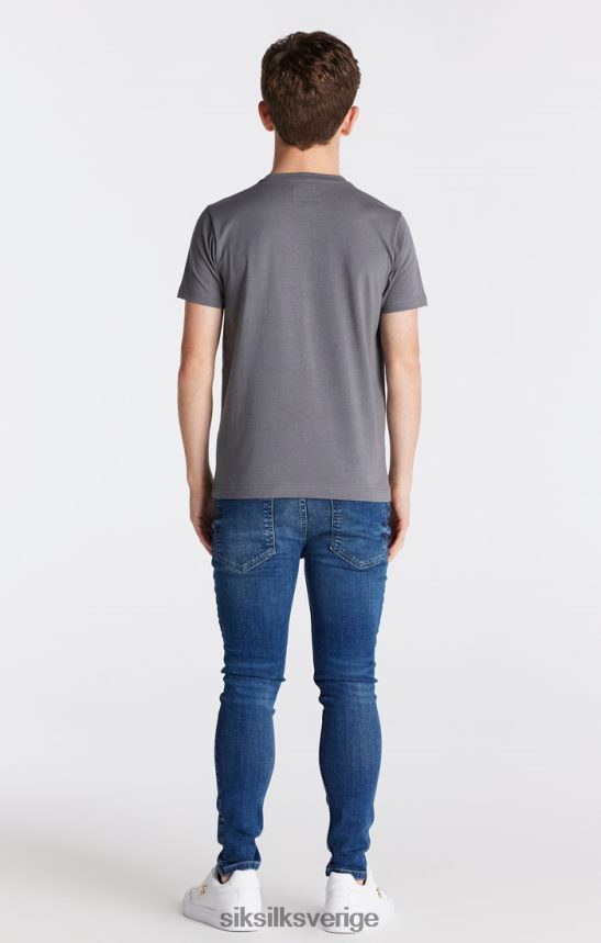 Pojkar SikSilk essentiell midstone skinny jeans kläder 02V424308