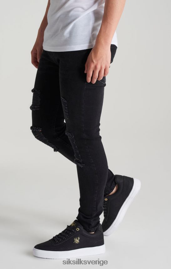 Pojkar SikSilk nödställda skinny jeans kläder 02V424310