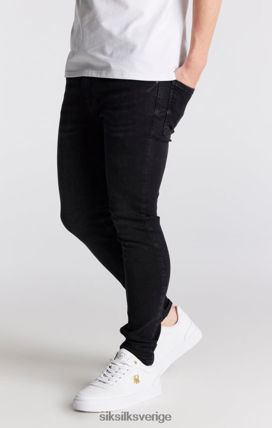 Pojkar SikSilk svart essentiell skinny jeans kläder 02V424307