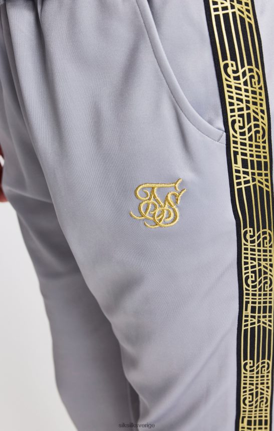Pojkar SikSilk grå tejpad jogger kläder 02V424303