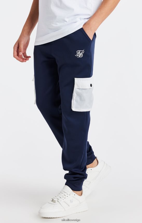 Pojkar SikSilk marinblå ficka lastbyxa kläder 02V424306