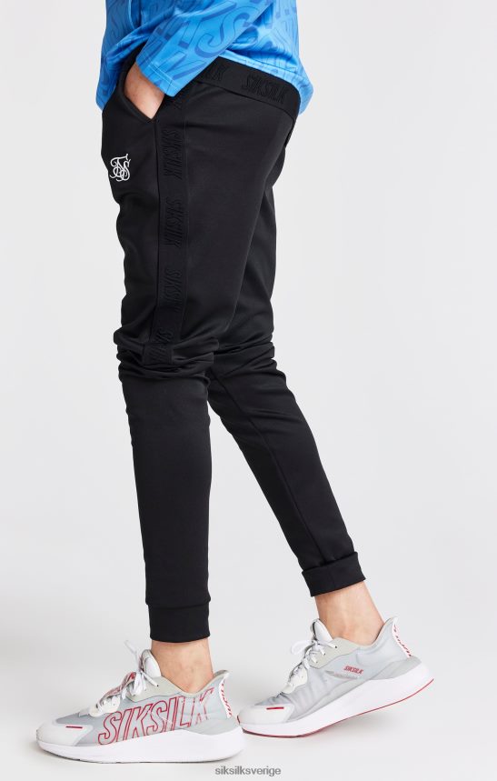Pojkar SikSilk svart skinny fit jogger kläder 02V424302