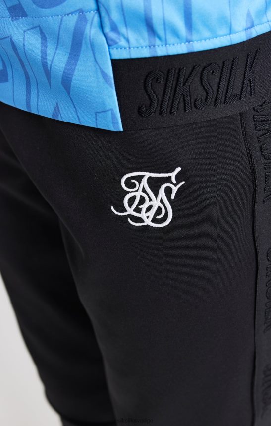Pojkar SikSilk svart skinny fit jogger kläder 02V424302