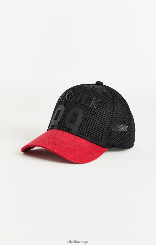 unisex- SikSilk full mesh 89 keps - svart & röd tillbehör 02V424242