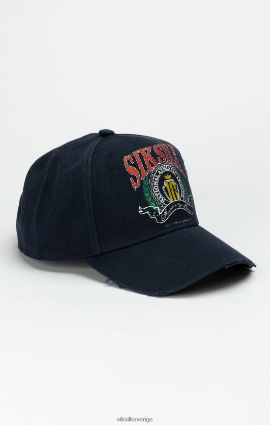 unisex- SikSilk marinblå varsity trucker keps tillbehör 02V424236